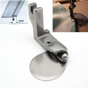 CKPSMS brand - #490358 1PCS BALL HEMMER FOOT Compatible with JUKI DDL555,5550,8700,CONSEW BROTHER B755 B757 Singer (490358 1/4")