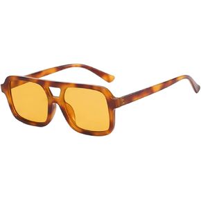 PAMIX Retro Trendy Aviator Sunglasses 70s Cool Oversized Vintage Unisex 100% UVA/UVB Protection