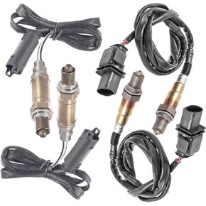 Ywim 2 Pairs Upstream and Downstream Oxygen O2 Sensors Replacement for Bmw 2006 2005 2004 2003 325I 330Ci 330I 525I 2.5L 3.0L,Replaces#234-5137 234-4473,Set of 4pcs