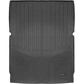 SMARTLINER All Weather Custom Fit Black Cargo Liner Behind The 2nd Row Compatible with 2023-2024 Jeep Grand Wagoneer L
