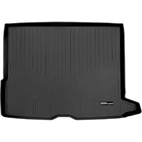 SMARTLINER All Weather Custom Fit Cargo Liner Behind The 2nd Row Black Compatible with 2019-2021 Mercedes-Benz GLC-Class