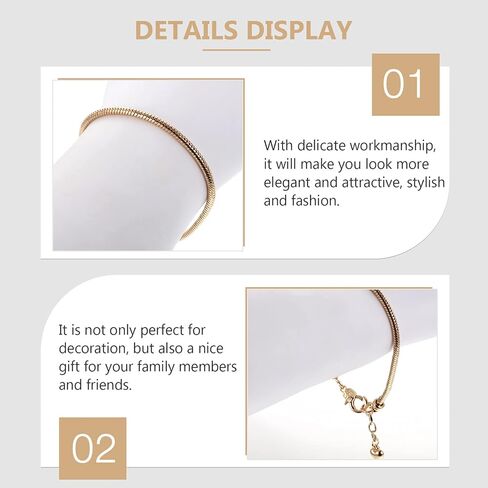 EXCEART 10pcs Silver Snake Chain Charm Bracelets with Heart Lobster Clasp Extender Chain Stainless Steel Adjustable Slider Bracelet Metal Bracelet Chain European Charm Bracelet for Jewelry Making 3mm in Saudi Arabia