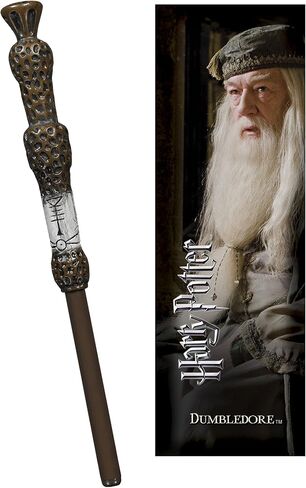 The Noble Collection Dumbledore Wand Pen and Bookmark in Saudi Arabia