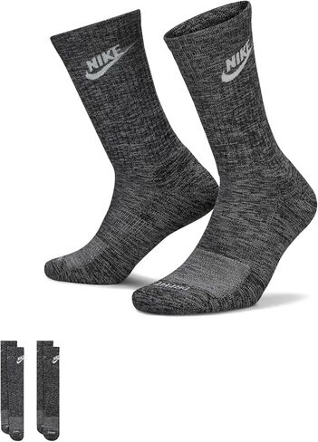 Nike Men's Everyday Plus Cushioned Crew Socks 2 Pairs in Saudi Arabia