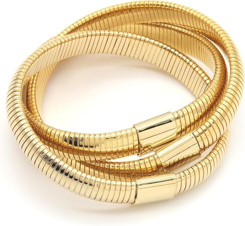 Marshal Metal Fashion Bracelet Omega Stretch Tubogas Bracelet (10mm x3) in Kuwait