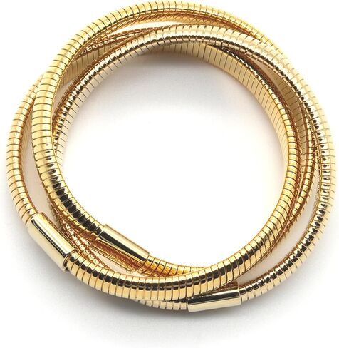 Marshal Metal Fashion Bracelet Omega Stretch Tubogas Bracelet (10mm x3) in Kuwait