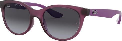 Ray-Ban Child Sunglasses Havana Frame, Brown Gradient Dark Brown Lenses, 47MM in Saudi Arabia
