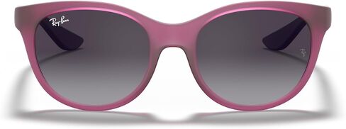Ray-Ban Child Sunglasses Havana Frame, Brown Gradient Dark Brown Lenses, 47MM in Saudi Arabia