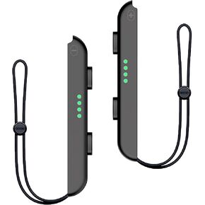 Wrist Strap for Nintendo Switch Controllers – 2 Pack Replacement Parts Accessories for JoyCon Controllers/BLACK in Saudi Arabia