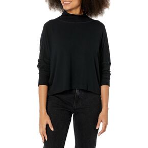 Michael Stars Women's Frida Mock Neck Top