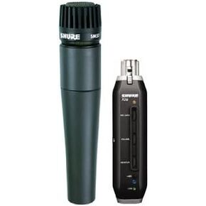 Shure SM57-X2U Cardioid Dynamic Microphone with XLR to USB Adapter in Saudi Arabia