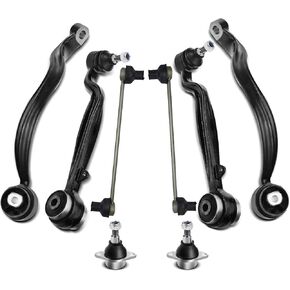 8pcs Front Upper Lower Control Arm Ball Joint Sway Bar Compatiable with 2003-2012 for Range Rover