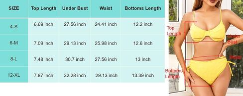Women's high Waist Drawstring Swimsuit Push up Bikini Suit in Saudi Arabia