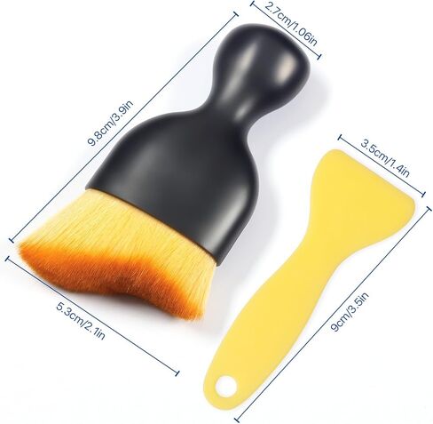 فرشاة غبار داخلية أوتوماتيكية، أداة غبار مكونة من 3 قطع تشتمل على فرش تفاصيل منفضة وكاشطة بلاستيكية، وفرشاة غبار ذات شعيرات فائقة النعومة لتفصيل الغبار في السيارة، وفرشاة تنظيف لفتحات تهوية لوحة قيادة السيارة in Kuwait