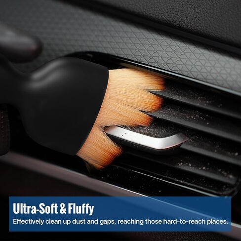 فرشاة غبار داخلية أوتوماتيكية، أداة غبار مكونة من 3 قطع تشتمل على فرش تفاصيل منفضة وكاشطة بلاستيكية، وفرشاة غبار ذات شعيرات فائقة النعومة لتفصيل الغبار في السيارة، وفرشاة تنظيف لفتحات تهوية لوحة قيادة السيارة in Kuwait