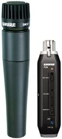 Shure SM57-X2U ميكروفون ديناميكي قلبي مع محول XLR إلى USB in Saudi Arabia