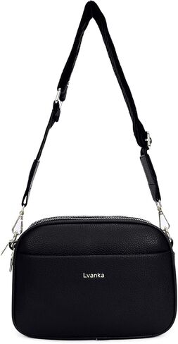 حقائب Lvanka Crossbody للنساء: حقائب كتف بمحفظة وحقيبة كتف مع حزام قابل للتعديل in Kuwait
