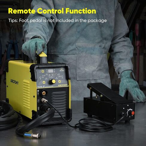 آلة لحام TIG TIG210XP HF TIG/Spot TIG/Stick لحام، 210 أمبير 110/220 فولت ثنائي الجهد IGBT آلة لحام للعاكس in Saudi Arabia