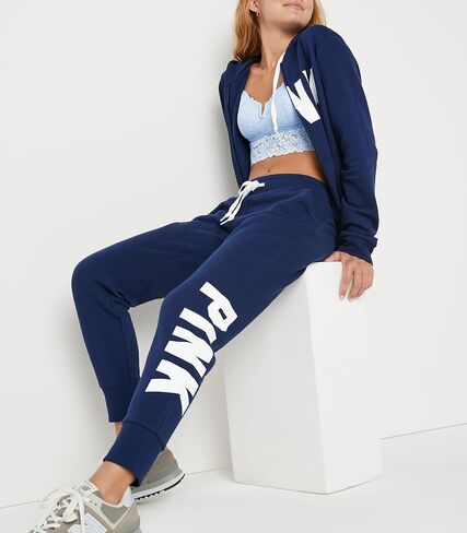 Victoria's Secret Pink Fleece Joggers for Women (XS-XXL) in Kuwait