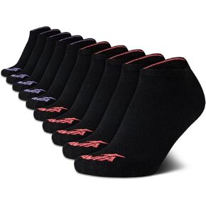 Avia Women's No-Show Athletic Low Cut Socks (10 Pack)