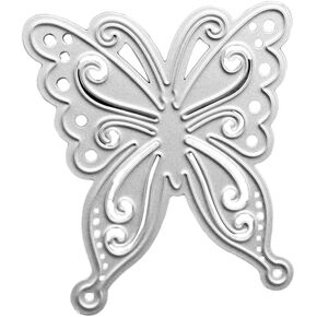 Silver Cutting Dies Metal DIY Scrapbooking Artist Metal Cutting Dies Stencils Scrapbooking Layering Die Cuts Embossing Stencils Template Mould Die-Cutting and Embossing