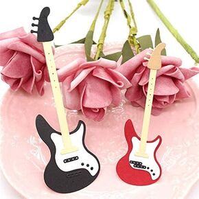 ZFPARTY Electric Guitar Metal Cutting Dies Stencils for DIY Scrapbooking Decorative Embossing DIY Paper Cards