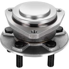 ECCPP Wheel Hub and Bearing Assembly Front HA590465 fit 2007-2018 300 C Dodge Challenger Charger Lancia Replacement for 5 Lugs Wheel Bearing Hubs without ABS 1 pcs