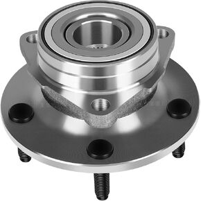 ECCPP 515038 Front Wheel Hub and Bearing Assembly Fits for 2000 2001 for Dodge Ram 1500 4X4 4WD Only No ABS Driver or Passener Side