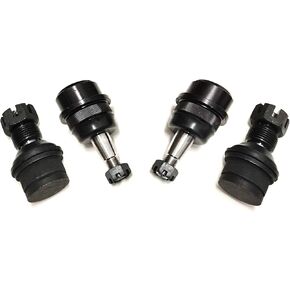 4 Pc Front Suspension Kit Upper & Lower Ball Joints Left Right Side
