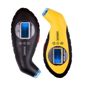 Digital Tire Pressure Gauge 150 PSI 4 Settings with Backlit LCD and Non-Slip Grip (2package)