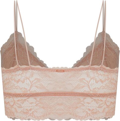 HOPE - حمالة صدر دانتيل مثلثة مع حشوة قابلة للإزالة - ملابس داخلية مثيرة للنساء، حمالات صدر لاسلكية، أشرطة مزدوجة مريحة in Kuwait