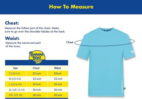 Banana Boat men rash guard short sleeve tee shirt for men 100% polyester | waterproof | UPF 50+ | UV Protection | Quick-Dry | Aqua X Large in Saudi Arabia
