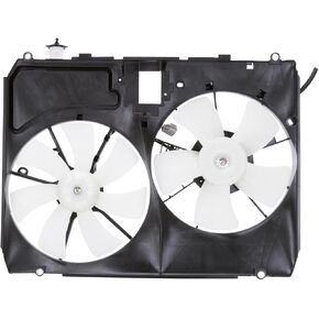 TYC 621110 Cooling Fan Assembly Compatible with 2004-2006 Lexus RX 330/350 , Black