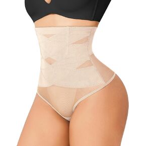 Thong Shapewear Tummy Control Shaping Underwear for Women High Waist Body Shaper