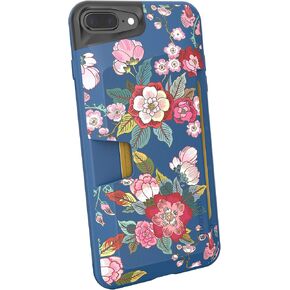 حافظة محفظة Smartish iPhone 7 Plus / 8 Plus - Wallet Slayer Vol.1 [رفيعة + واقية + قبضة] حامل بطاقة ائتمان لهاتف Apple iPhone 8 Plus / 7 Plus (حريري) - نكهة الشهر in Kuwait