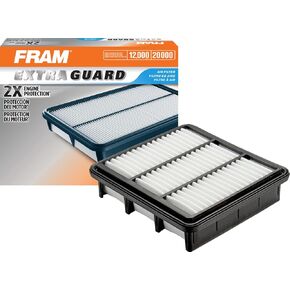 FRAM Extra Guard CA10470 Replacement Engine Air Filter for Select Hyundai and Kia Models, Provides Up to 12 Months or 12,000 Miles Filter Protection