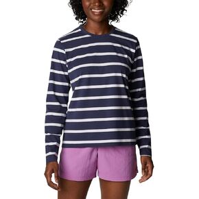 Columbia Women's Sun Trek Pattern Long Sleeve Tee