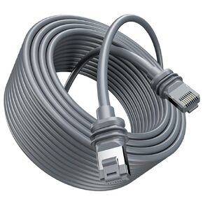 Starlink gen 3 cable,150ft/46m Extension cable for starlink V3,Standard Actuated Star link replacement cord accessories,SL ethernet outdoor cable -Gray