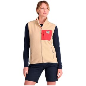 Kari Traa Rothe Women's Fleece Vest, Lightweight Winter Jacket Women, Sleeveless Midlayer Jacket with Chest Pocket