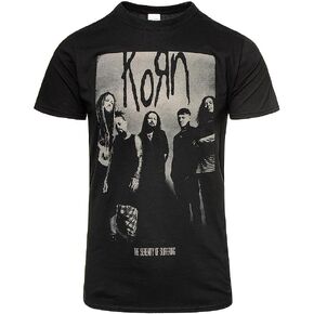 تي شيرت Korn 'Knock Wall' (أسود).