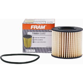 FRAM Tough Guard TG10358-1, 15K Mile Change Interval Full-Flow Cartridge Oil Filter