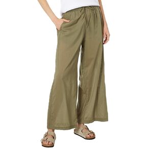 Madewell Women's Eyelet Mix Goldfish Wideleg Pant