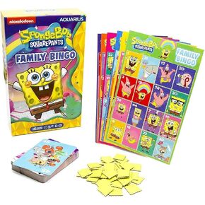 AQUARIUS - SpongeBob SquarePants Family Bingo Game