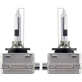 D1R Xenon Bulbs for 2003 2004 2005 2006 Lincoln Navigator Town Car HID Headlights Low Beam, 6000K Cool Bright White D1RC1 Replaces OE 4300K Yellow Dim 35W Lights, 2-Pack