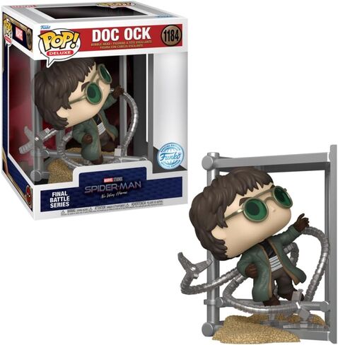 Funko Marvel Spider-Man: No Way Home Doctor Octopus Deluxe Build-A-Scene POP! الفينيل in Saudi Arabia