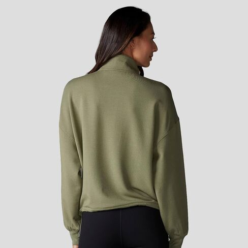 Tavi Women’s Cozy Half Zip Pullover – Long Sleeve Pullover for Women, Workout Top, Relaxed Fit Sweater in Saudi Arabia