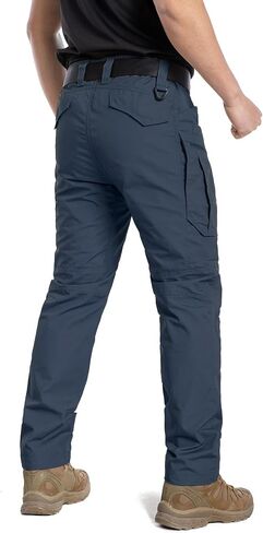CARWORNIC Men's Lightweight Tactical Pants Ripstop Military Cargo Pants Water Resistant Outdoor Hiking Work Pants in Saudi Arabia