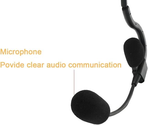 Behind The Head Over Earpiece for U94 Tactical PTT Adapter Walkie Talkie Headset with Boom Mic in Saudi Arabia