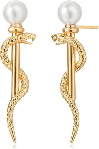 MTMY Dainty Gold Stud Earring for Women 14K Gold Plated Tiny Charm Cubic Zirconia Studs Earrings Cute Simple Earrings Jewelry Gift for Her in Saudi Arabia