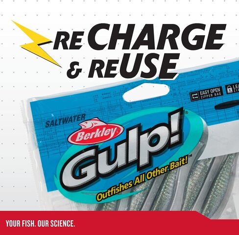 Berkley Gulp! Surf Bytes Baitfish Fishing Soft Bait in Saudi Arabia